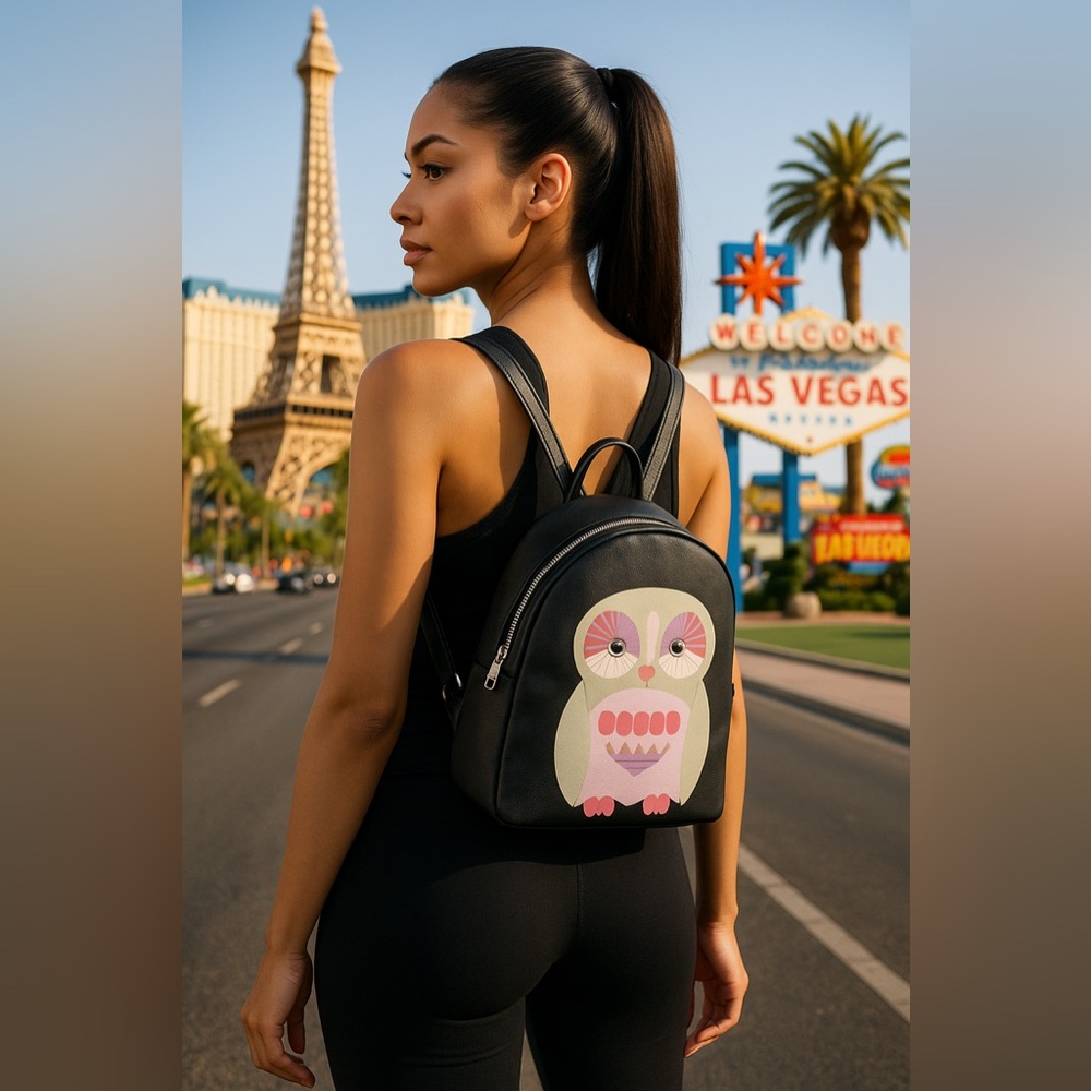 Boutique cute Owl Backpack